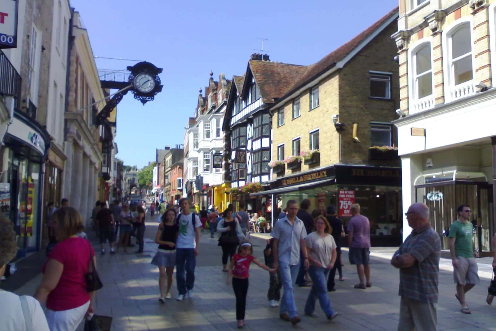 Winchester High Street, Hampshire