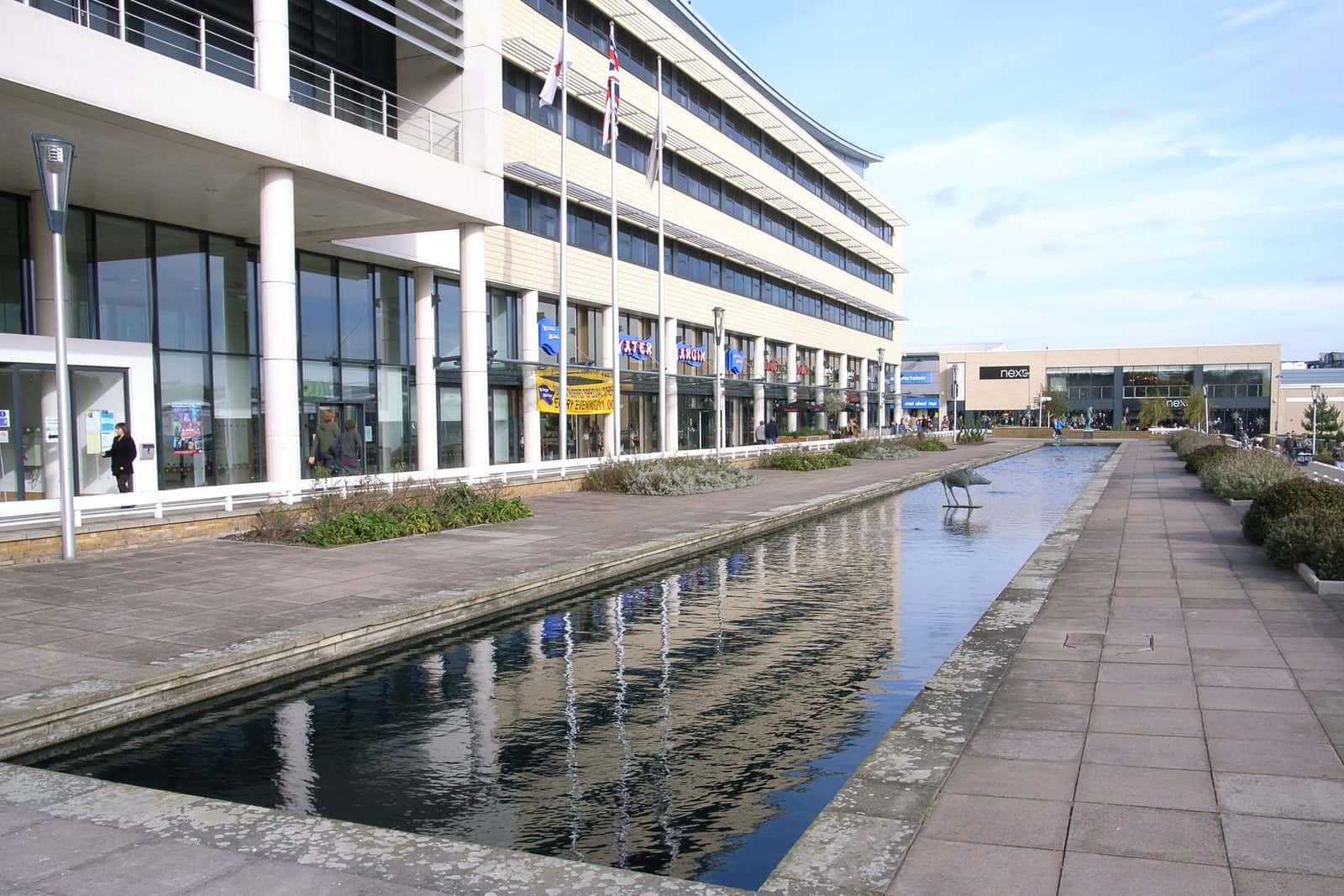 the Water Gardens, Harlow, Essex